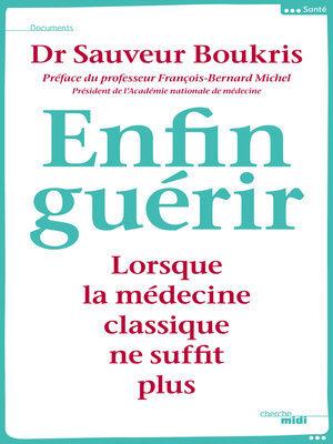 cover image of Enfin guérir